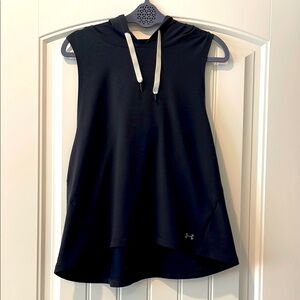 Under Armour Women's Black‎ Sleeveless Hoodie L